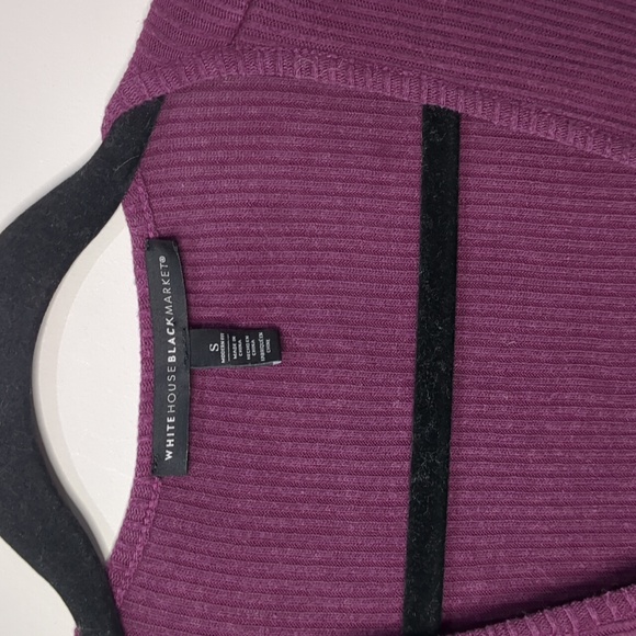 White House Black Market wrap Style Shirt - Picture 2 of 4